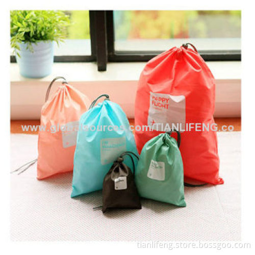 Leisure travel toiletry bag in 4 sets